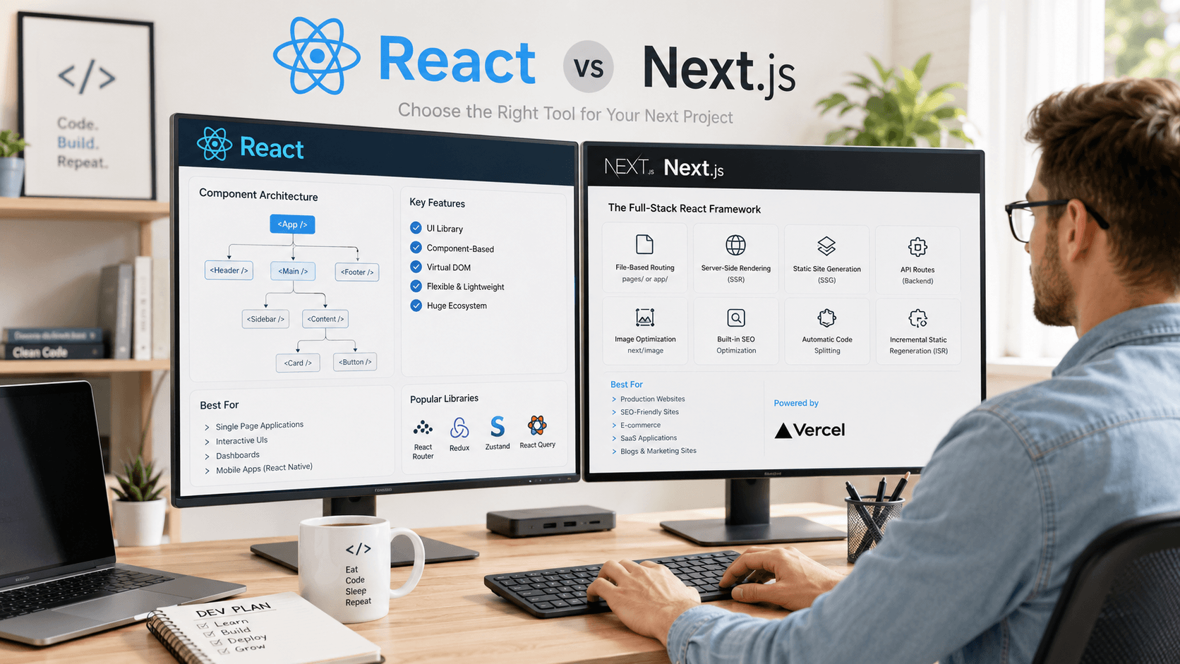React vs Next.js: Which Should Developers Learn in 2026?